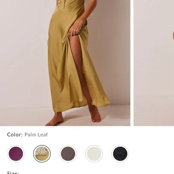 Free People Countryside Maxi Slip Lavender - Picture 7 of 9